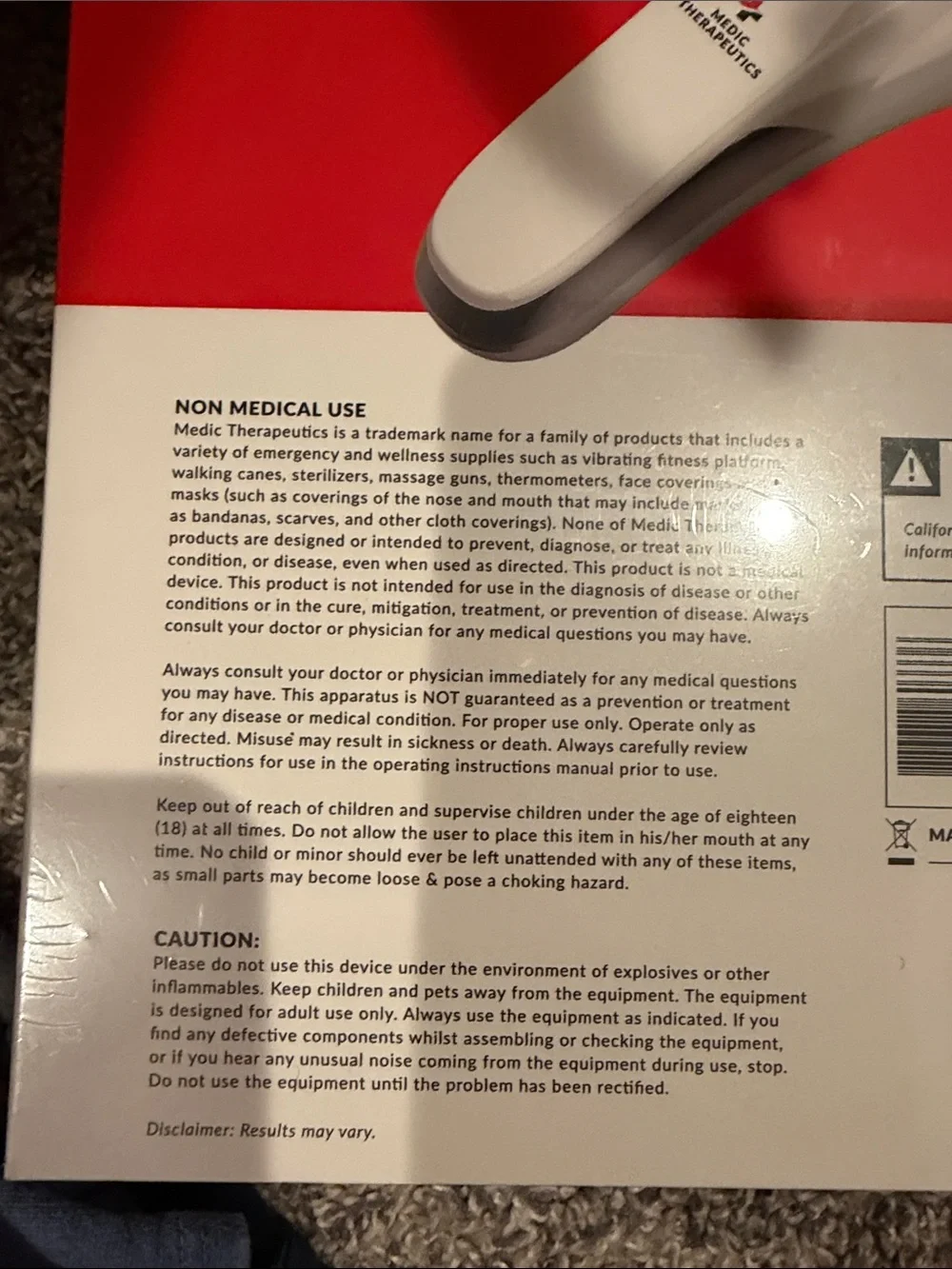 Cordless Laser Hair Removal Device - White